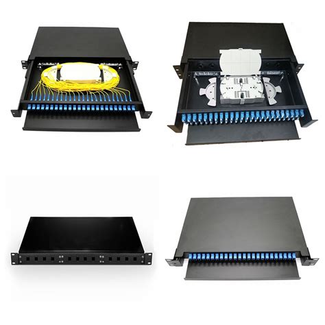 fiber optic junction box manufacturers|rack mount fiber termination box.